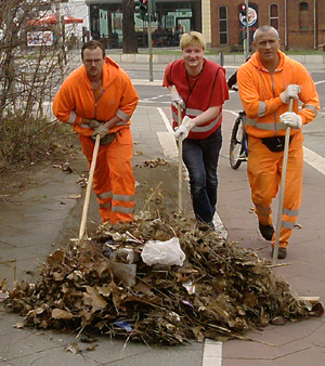 Frühjahrsputz in Mariendorf